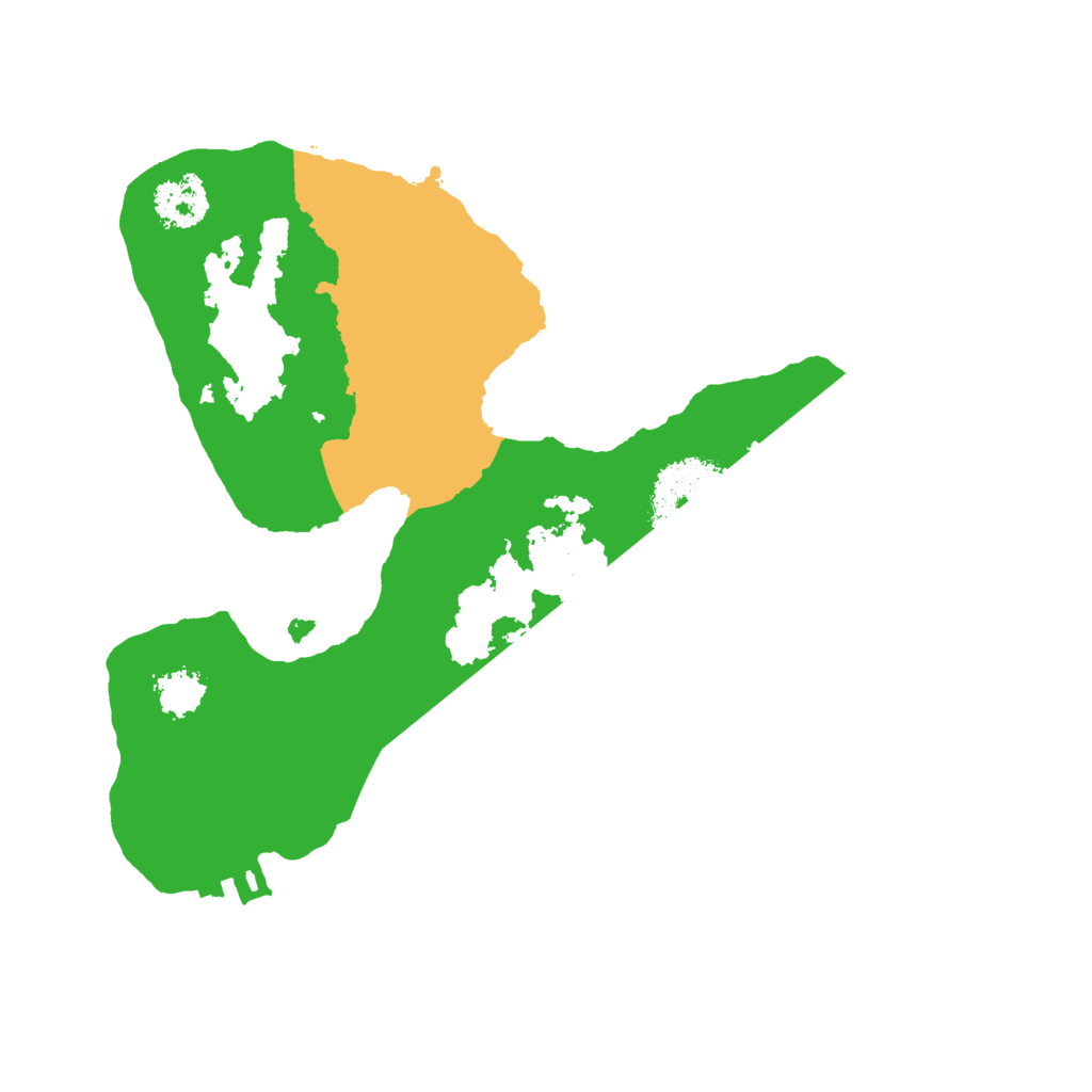 Biome Rust Map: Procedural Map, Size: 2100, Seed: 17645387