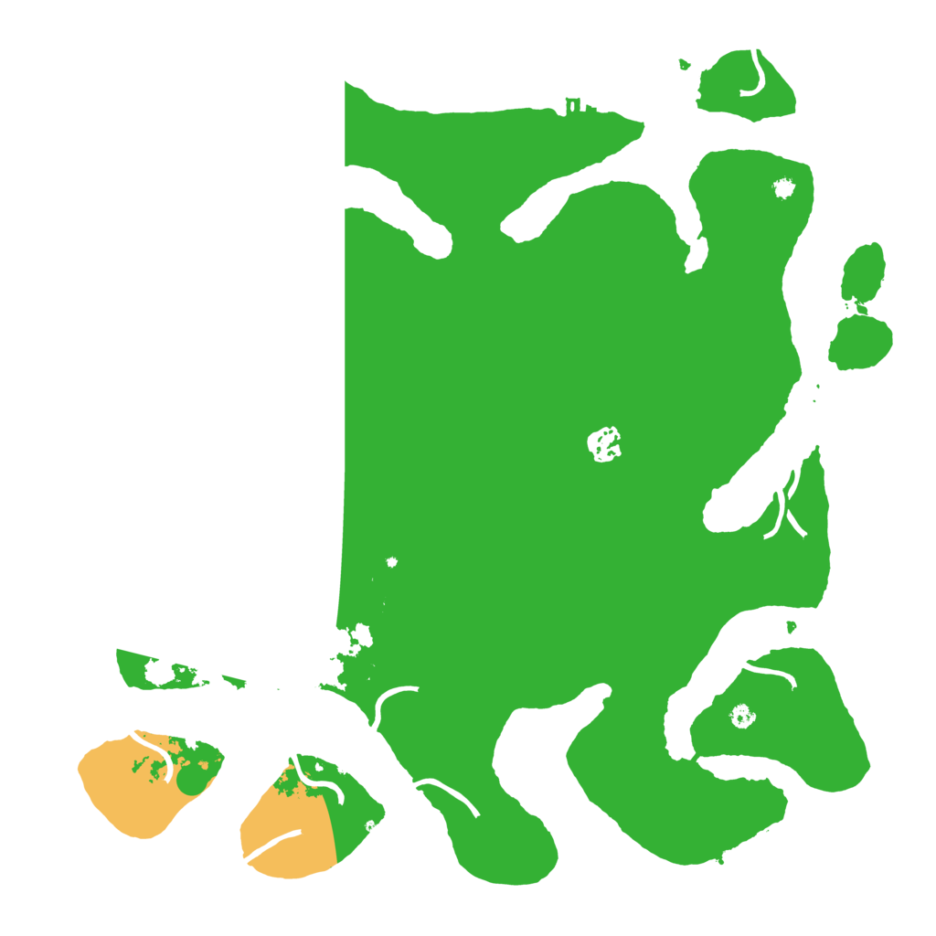 Biome Rust Map: Procedural Map, Size: 4000, Seed: 548581