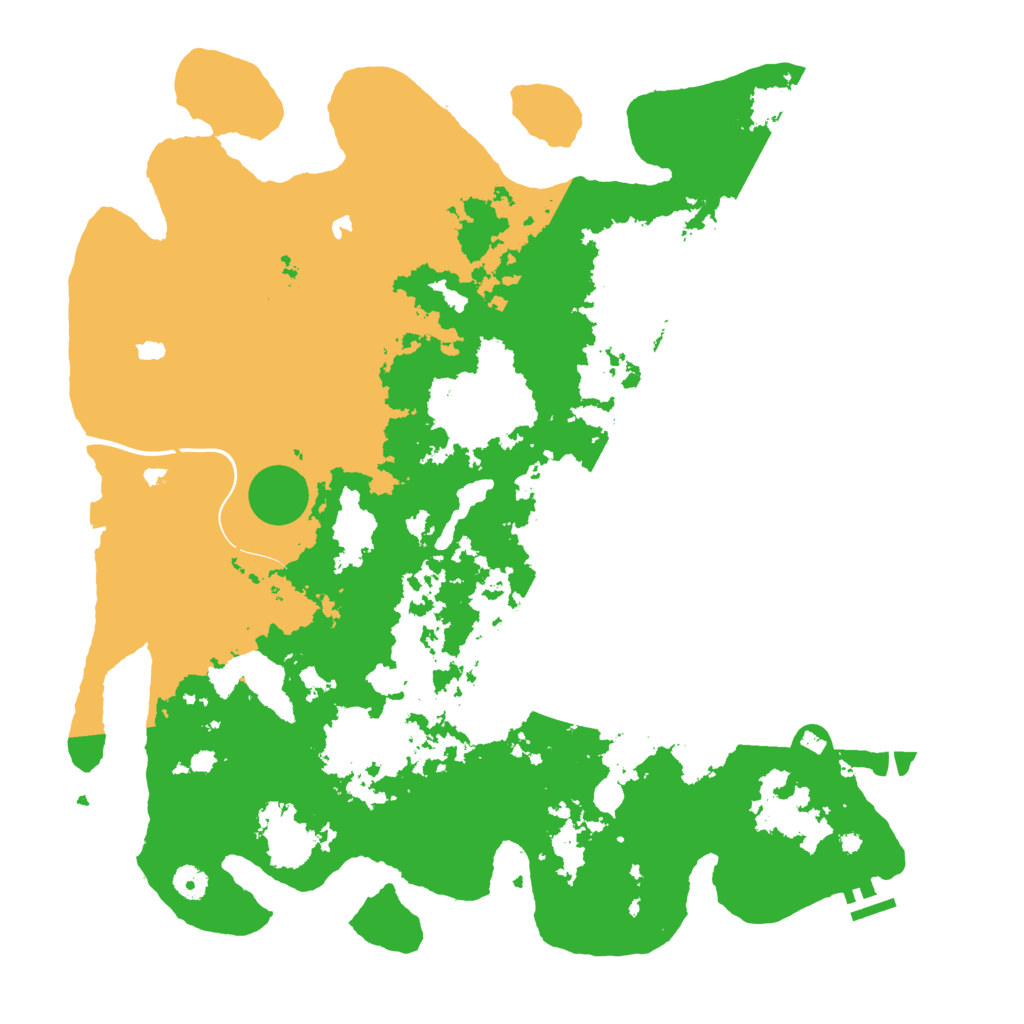 Biome Rust Map: Procedural Map, Size: 4500, Seed: 4794231