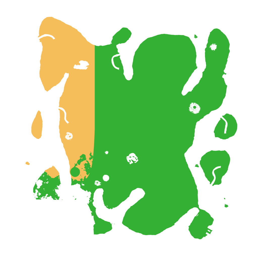 Biome Rust Map: Procedural Map, Size: 3550, Seed: 84766