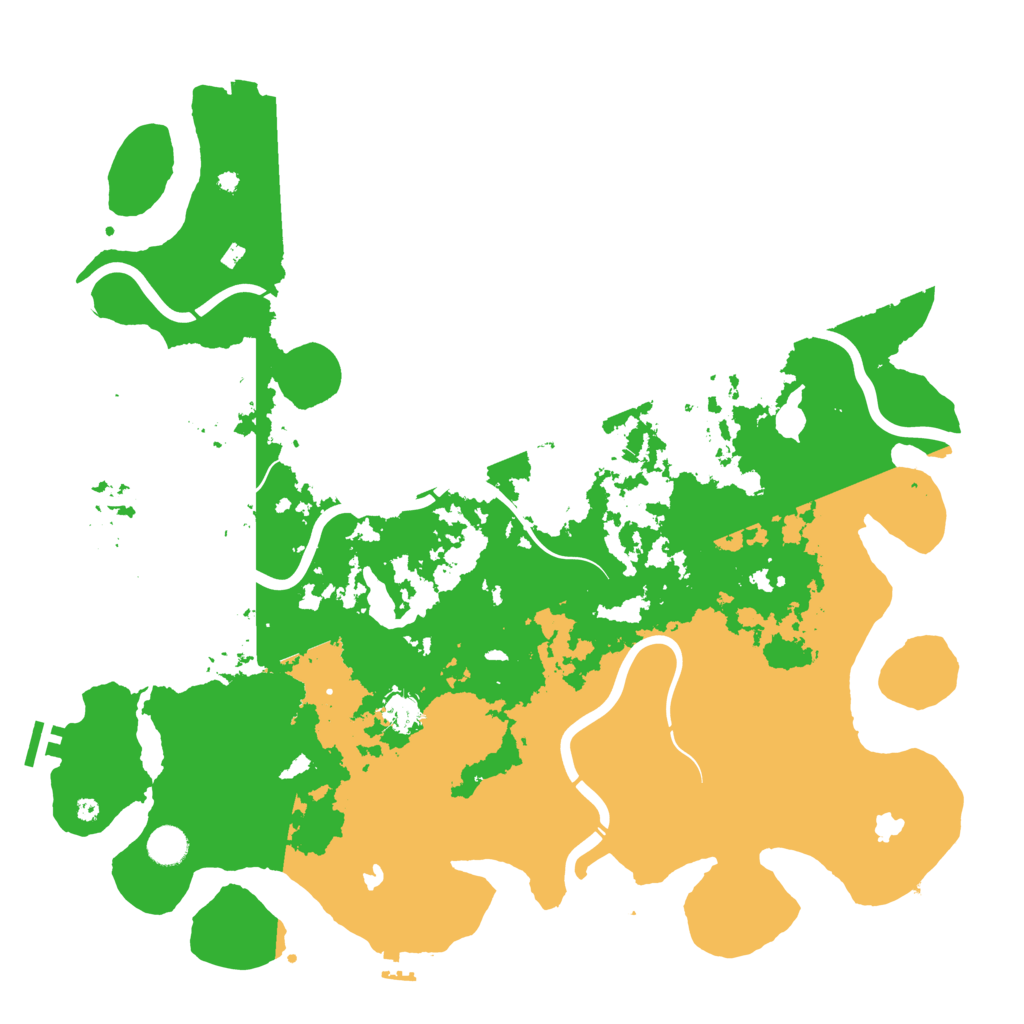 Biome Rust Map: Procedural Map, Size: 4500, Seed: 4189979