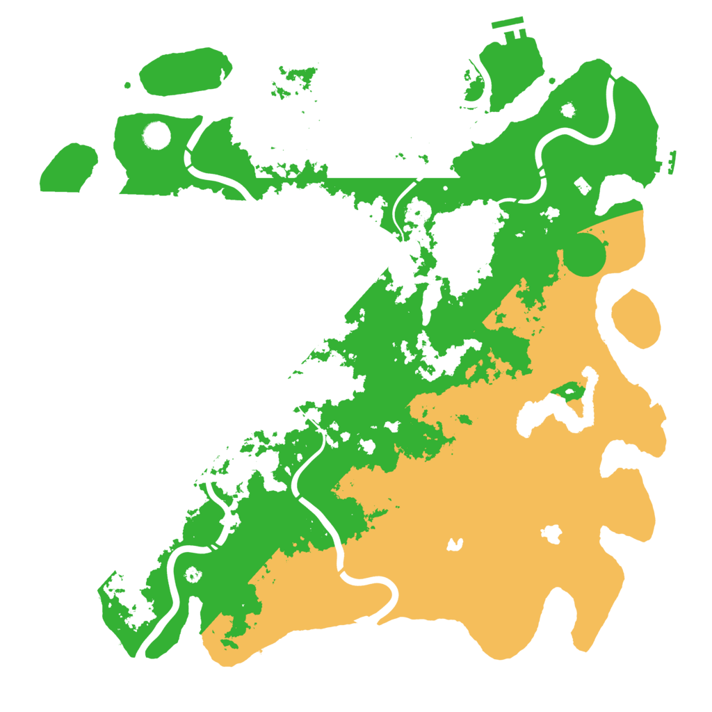 Biome Rust Map: Procedural Map, Size: 4500, Seed: 4794890