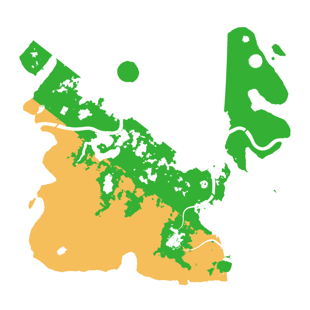 Biome Rust Map: Procedural Map, Size: 4000, Seed: 708097970