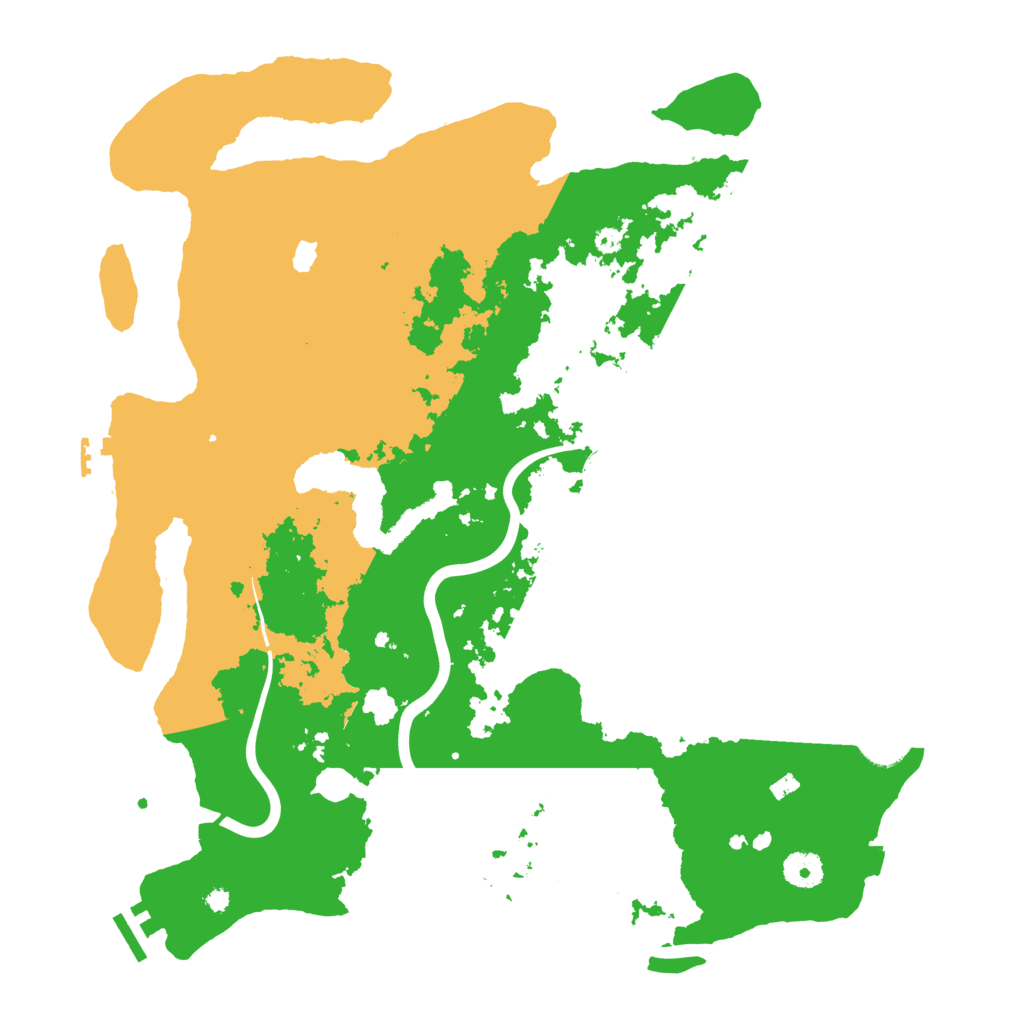 Biome Rust Map: Procedural Map, Size: 4000, Seed: 896253