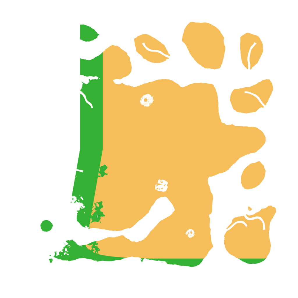 Biome Rust Map: Procedural Map, Size: 3550, Seed: 306186