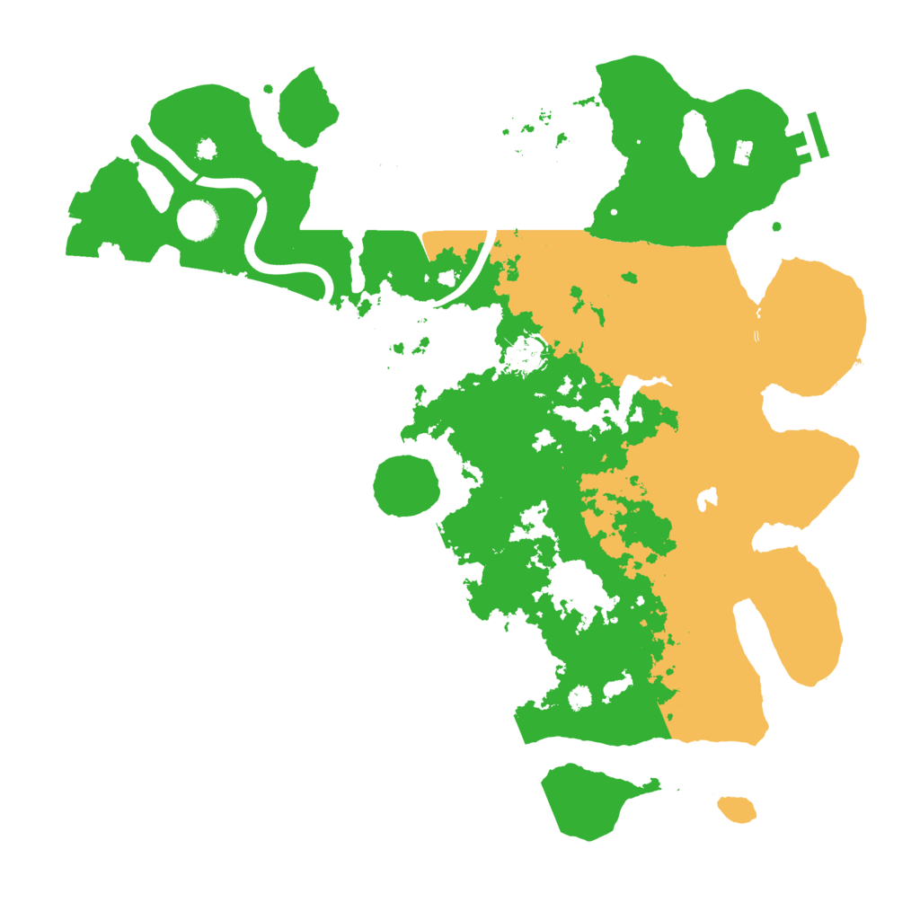 Biome Rust Map: Procedural Map, Size: 4000, Seed: 47959