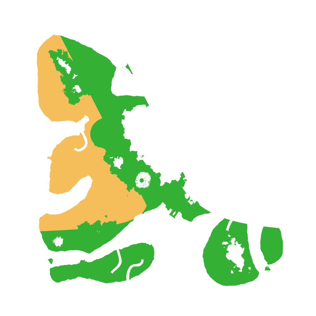 Biome Rust Map: Procedural Map, Size: 3000, Seed: 12656388