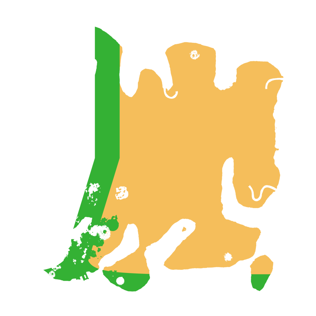 Biome Rust Map: Procedural Map, Size: 3500, Seed: 55973097