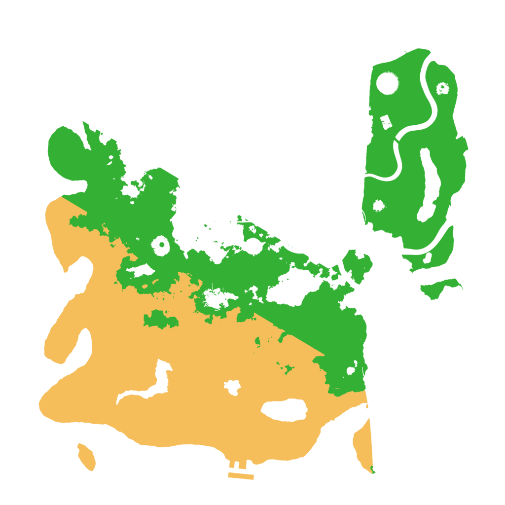 Biome Rust Map: Procedural Map, Size: 4000, Seed: 1861850853