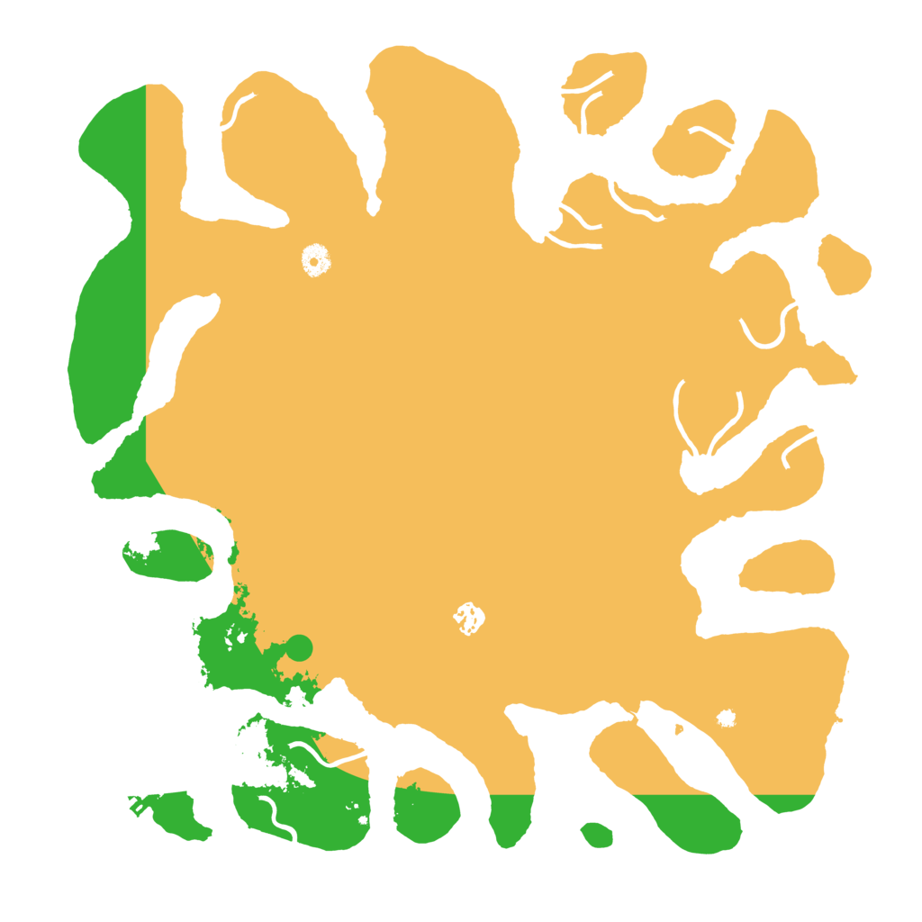 Biome Rust Map: Procedural Map, Size: 4500, Seed: 129497295