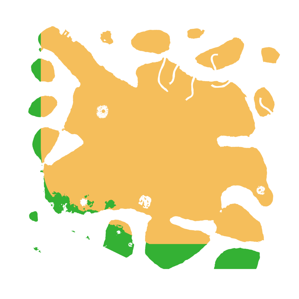 Biome Rust Map: Procedural Map, Size: 3550, Seed: 717341