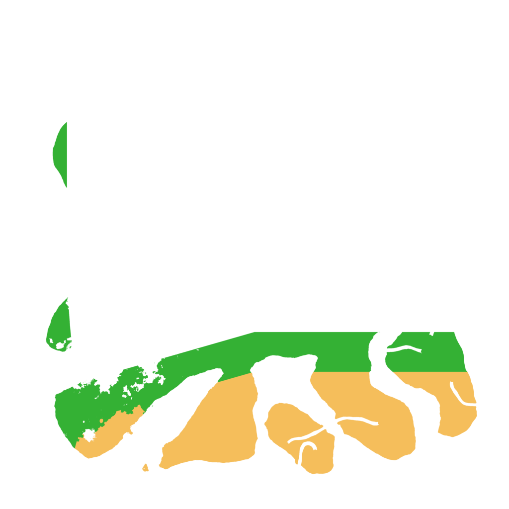 Biome Rust Map: Procedural Map, Size: 3550, Seed: 775005