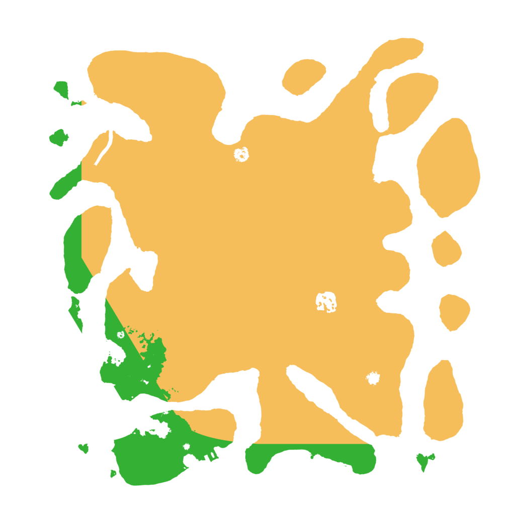 Biome Rust Map: Procedural Map, Size: 3550, Seed: 627200