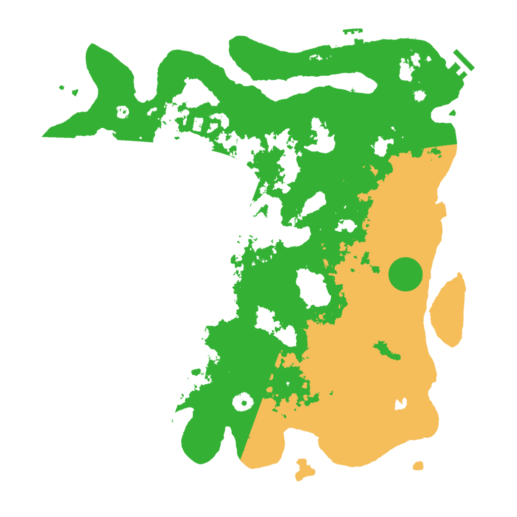 Biome Rust Map: Procedural Map, Size: 4000, Seed: 970343