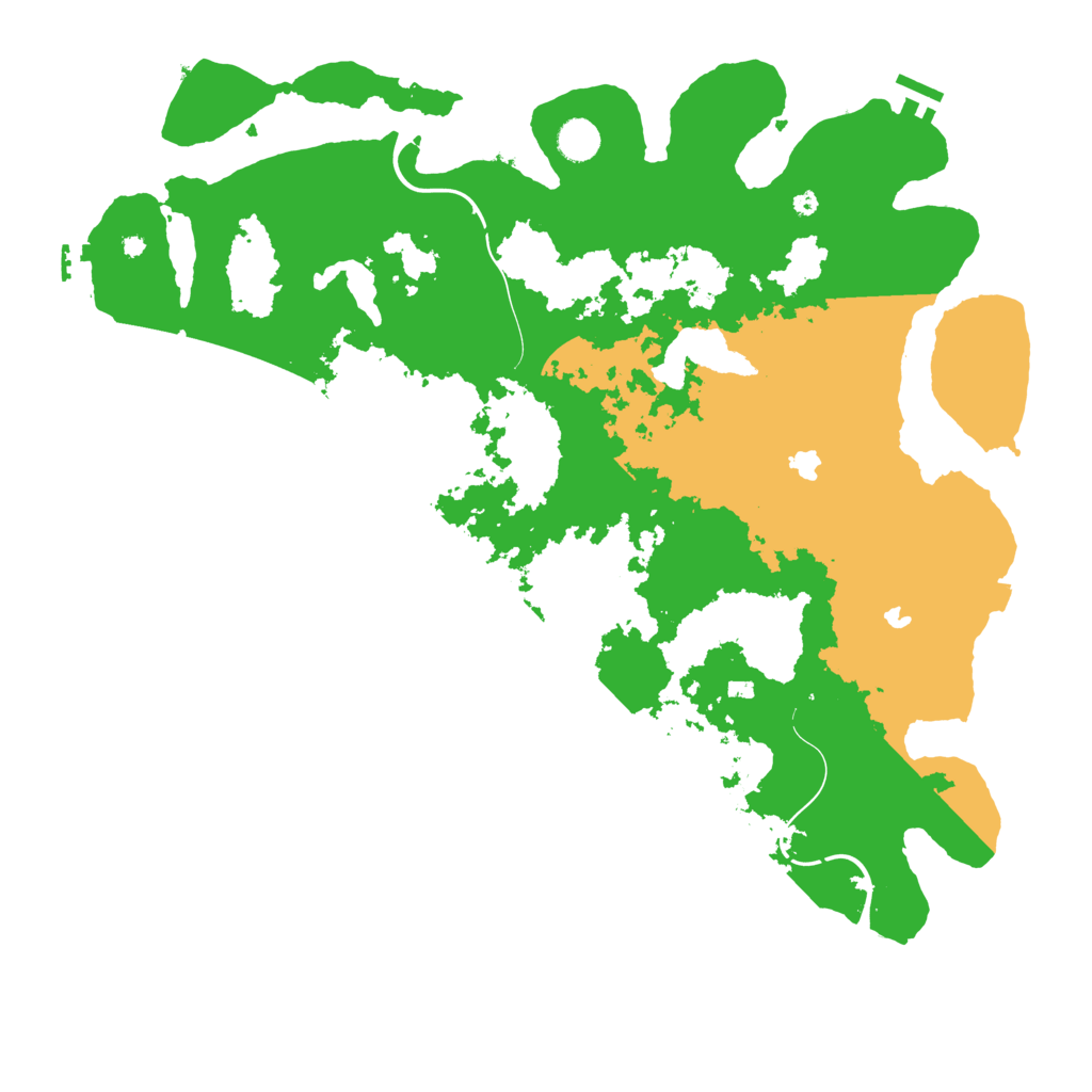 Biome Rust Map: Procedural Map, Size: 4500, Seed: 1902903