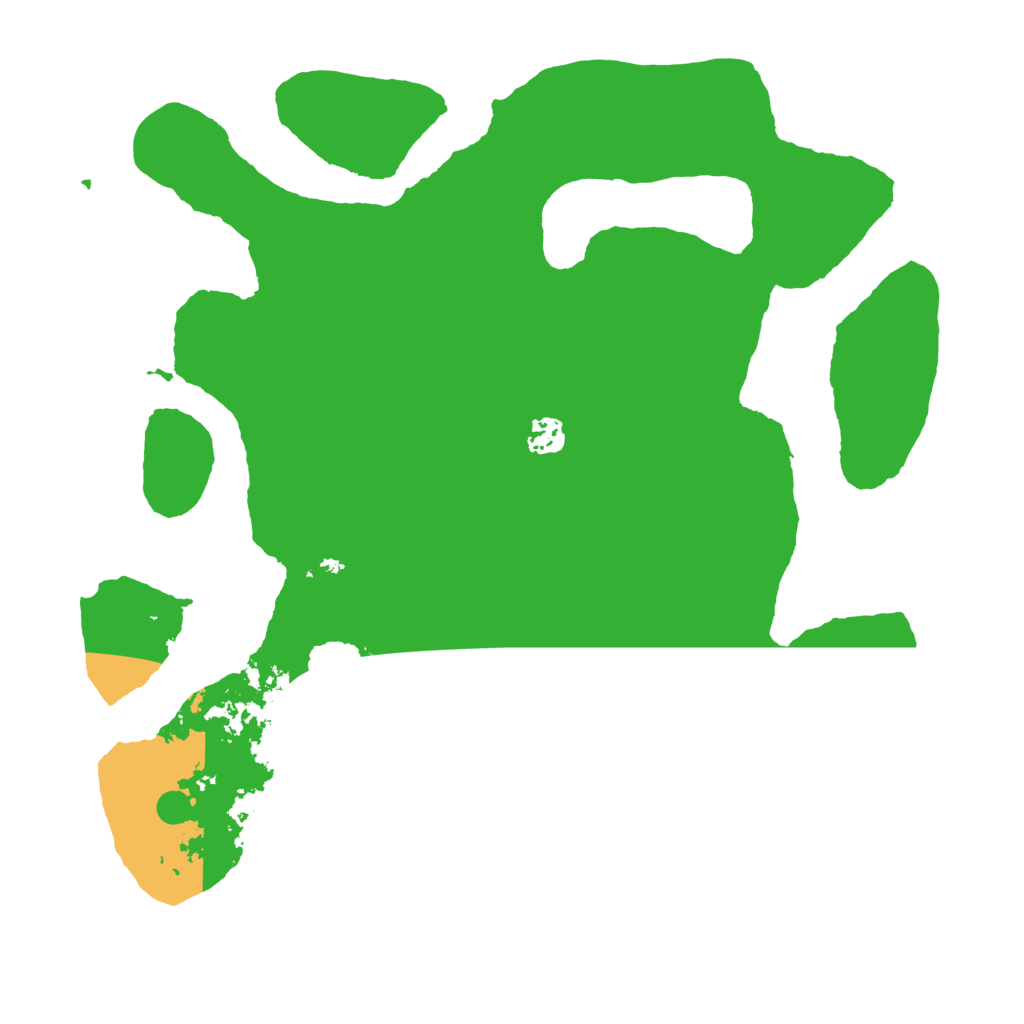 Biome Rust Map: Barren, Size: 4000, Seed: 353245