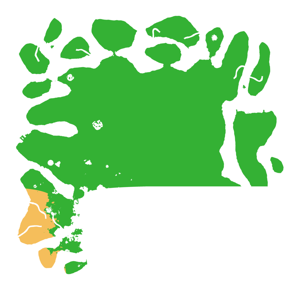 Biome Rust Map: Procedural Map, Size: 4500, Seed: 4177635