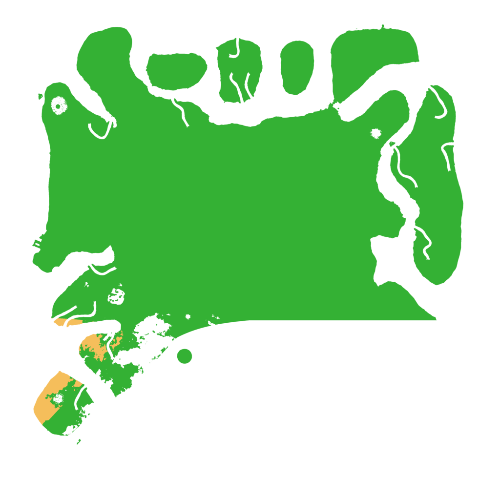 Biome Rust Map: Procedural Map, Size: 4500, Seed: 300694916