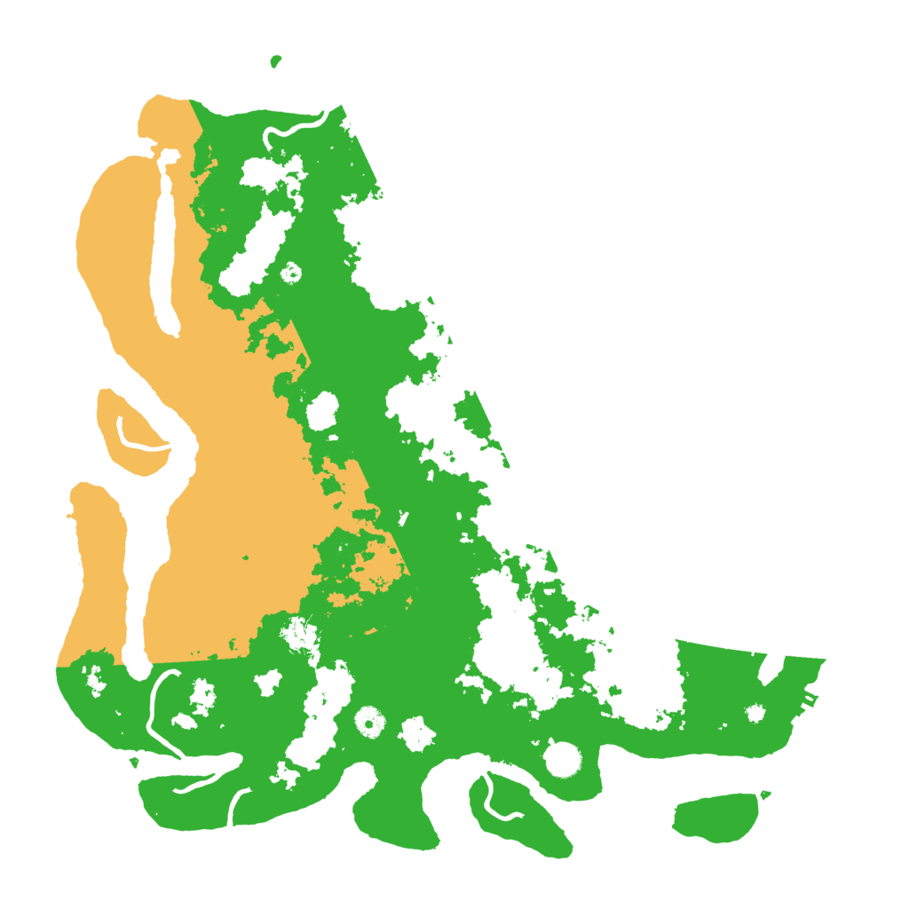Biome Rust Map: Procedural Map, Size: 4500, Seed: 5105508