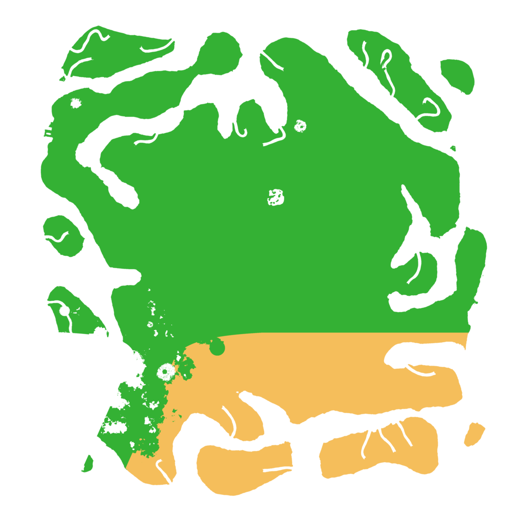 Biome Rust Map: Procedural Map, Size: 4500, Seed: 4759477