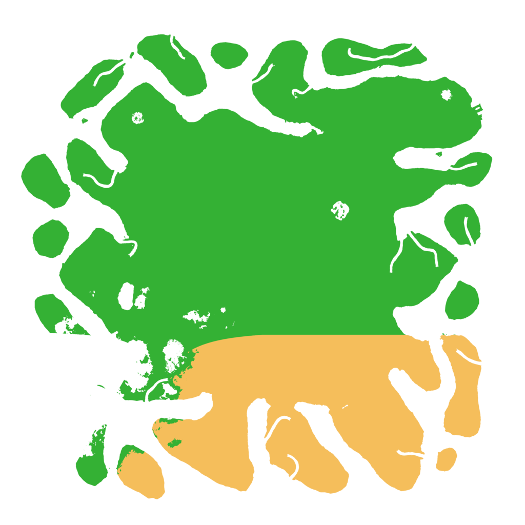 Biome Rust Map: Procedural Map, Size: 4500, Seed: 1776527