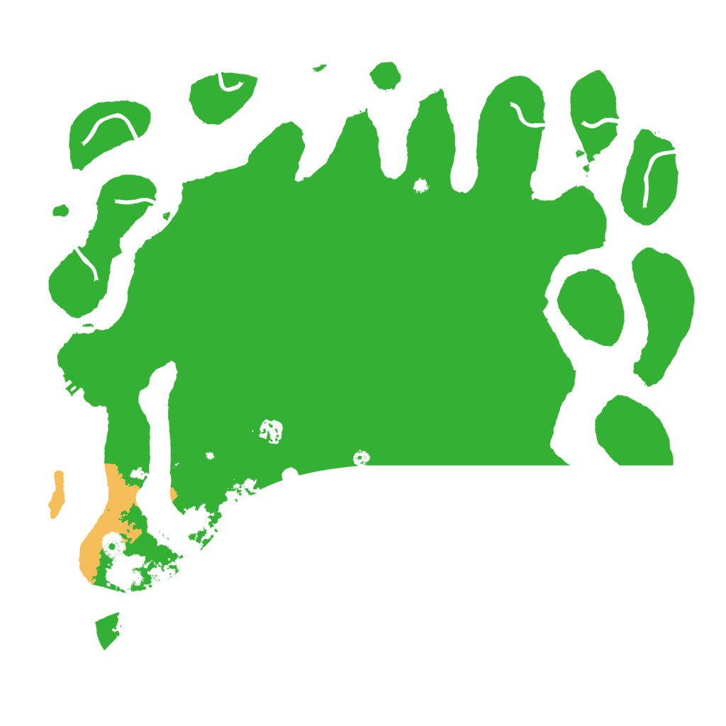 Biome Rust Map: Procedural Map, Size: 4500, Seed: 6111291