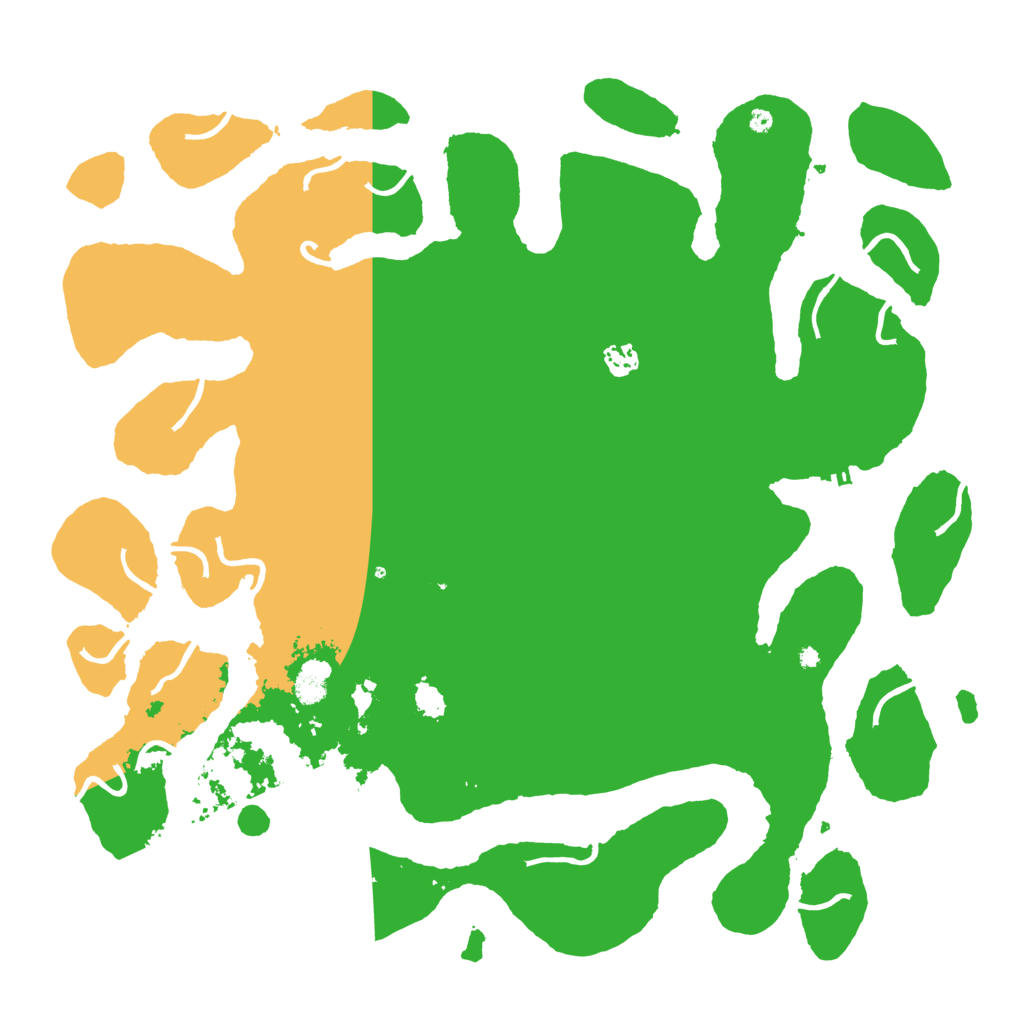 Biome Rust Map: Procedural Map, Size: 4500, Seed: 1156912