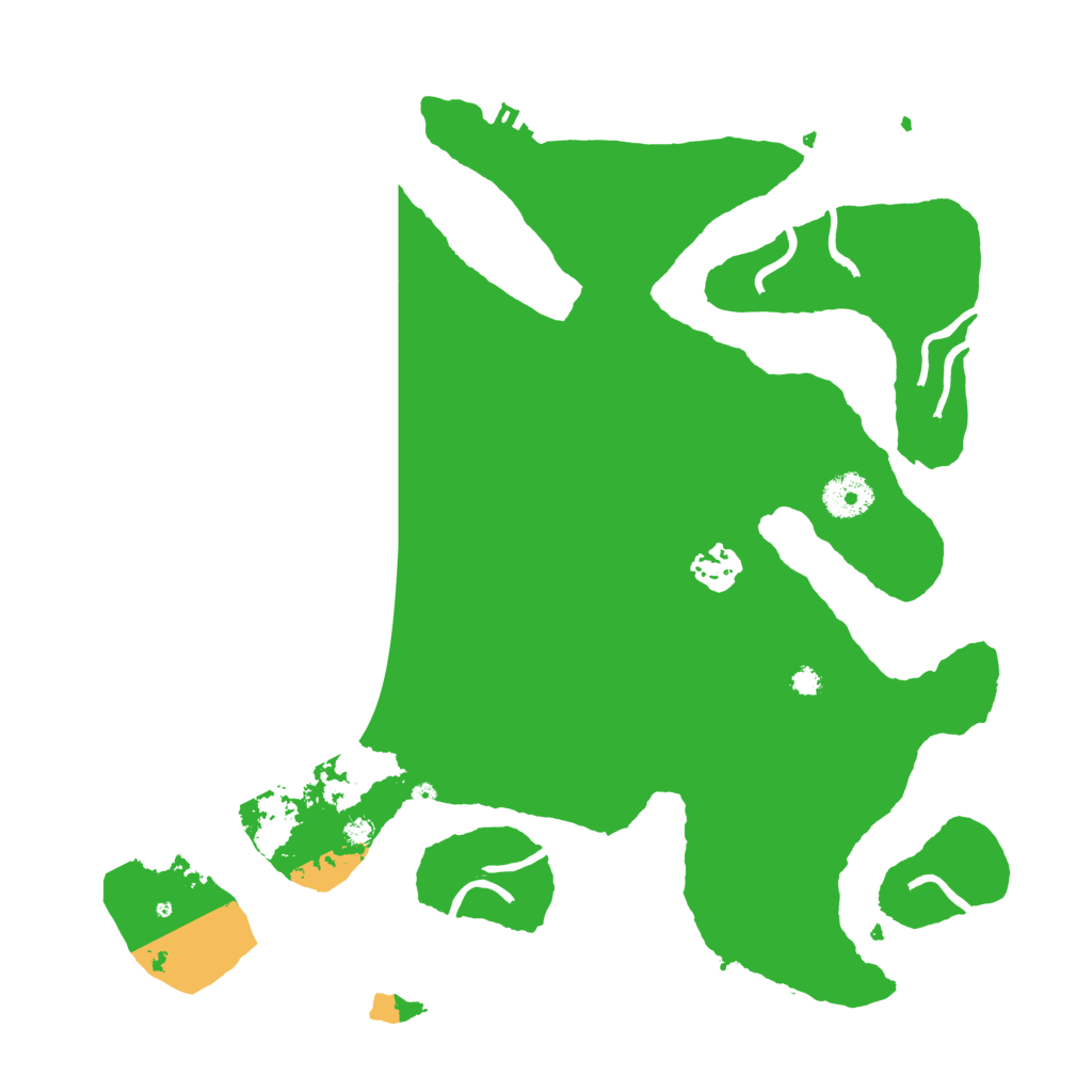 Biome Rust Map: Procedural Map, Size: 3500, Seed: 1702430456