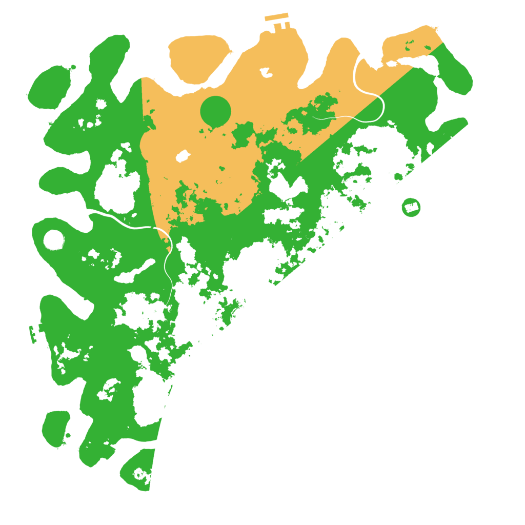 Biome Rust Map: Procedural Map, Size: 4500, Seed: 859019