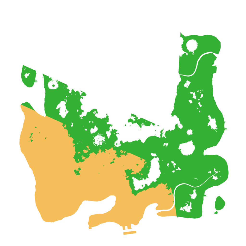 Biome Rust Map: Procedural Map, Size: 3850, Seed: 1767522532