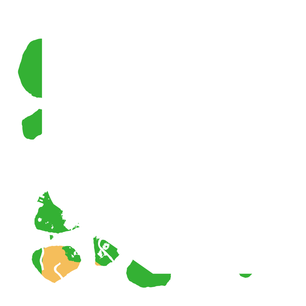 Biome Rust Map: Procedural Map, Size: 3500, Seed: 178508