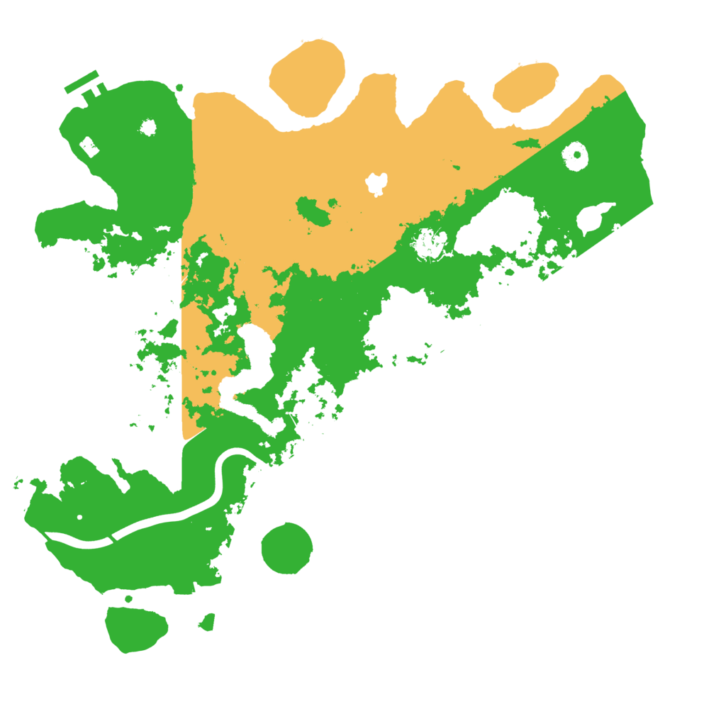 Biome Rust Map: Procedural Map, Size: 4000, Seed: 1901771788