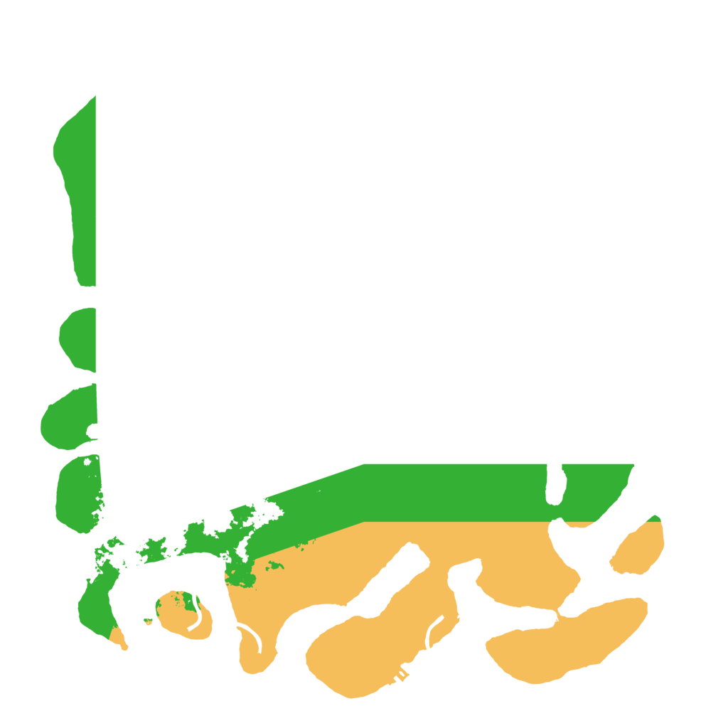 Biome Rust Map: Procedural Map, Size: 4500, Seed: 481162