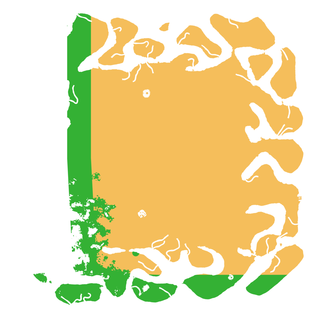 Biome Rust Map: Procedural Map, Size: 6000, Seed: 39534307