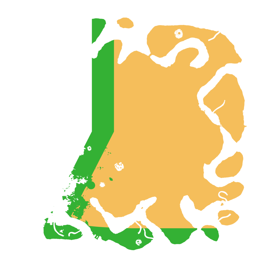 Biome Rust Map: Procedural Map, Size: 4500, Seed: 42