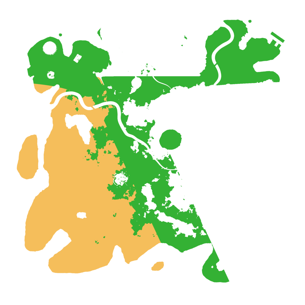 Biome Rust Map: Procedural Map, Size: 4000, Seed: 2920