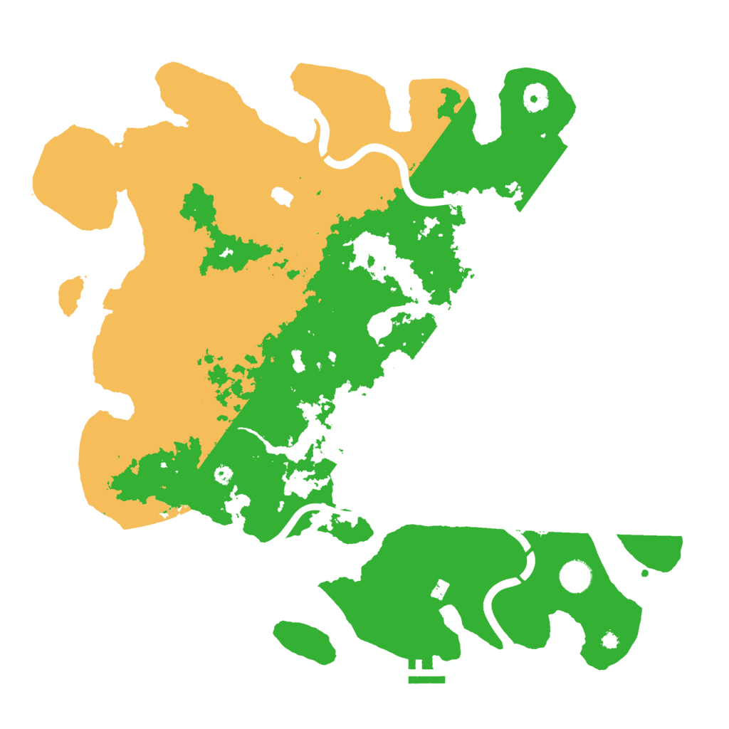 Biome Rust Map: Procedural Map, Size: 4000, Seed: 512888