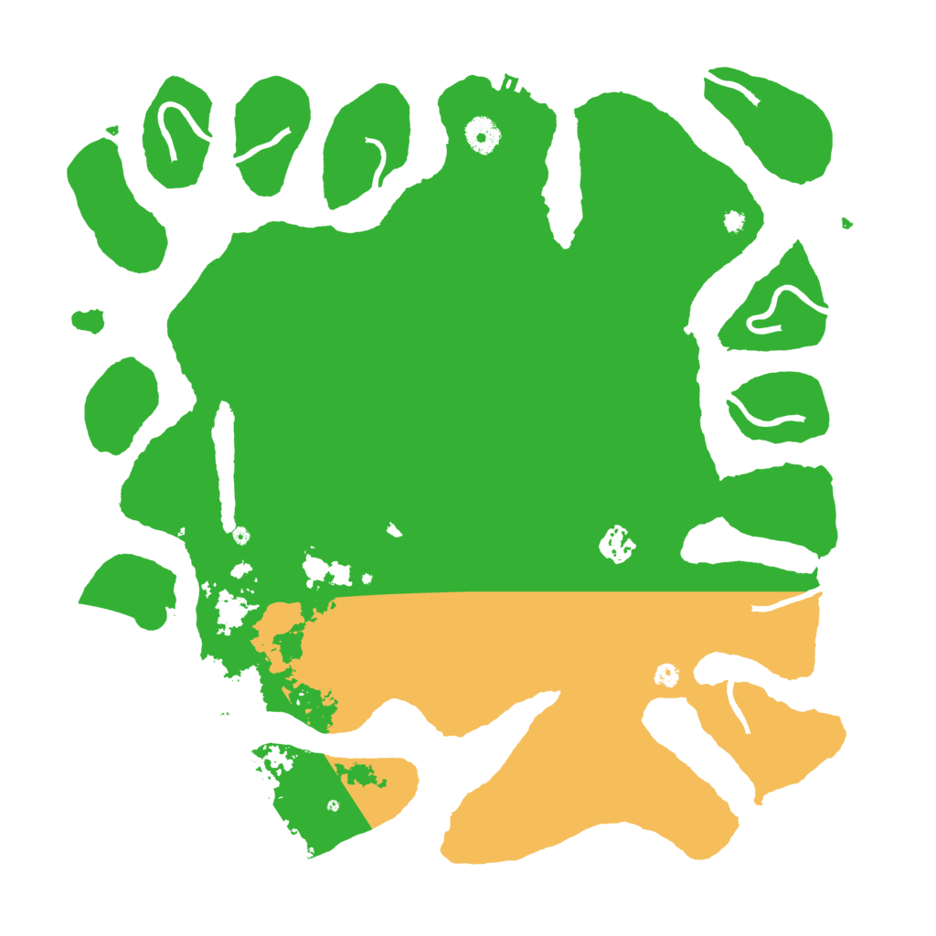 Biome Rust Map: Procedural Map, Size: 4000, Seed: 1586274628