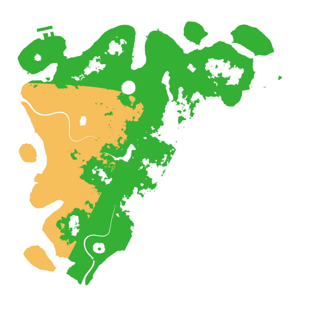 Biome Rust Map: Procedural Map, Size: 4000, Seed: 824473