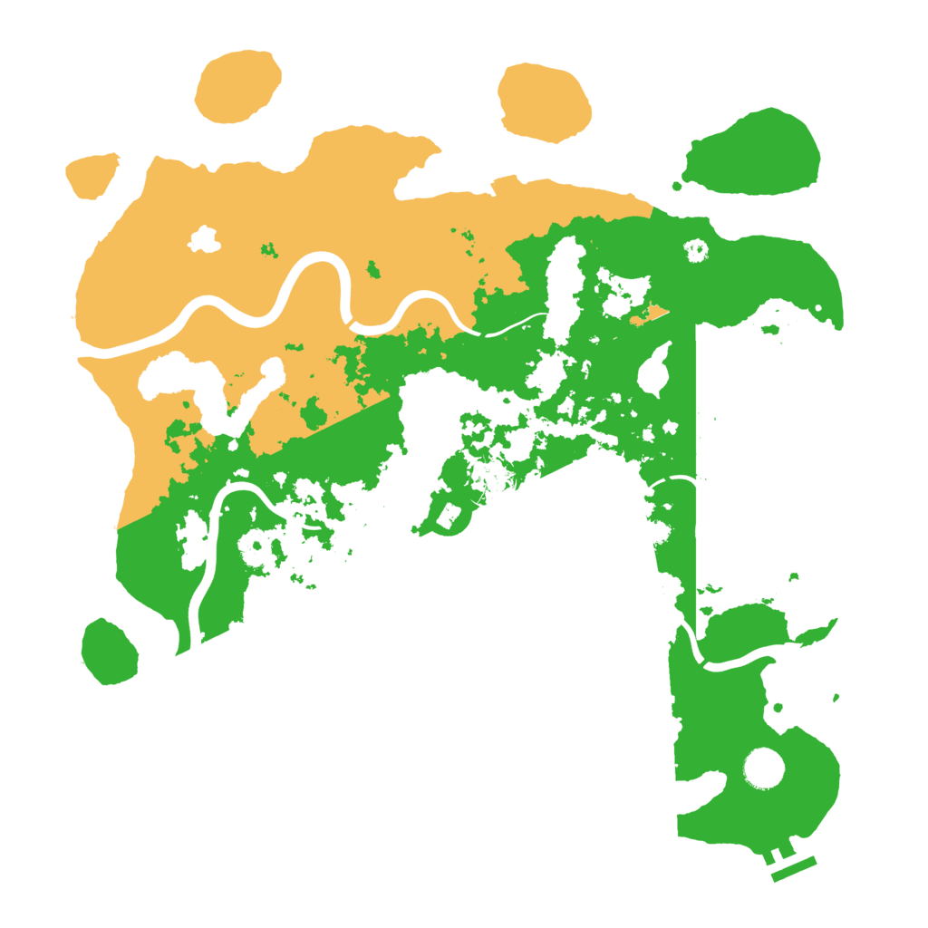 Biome Rust Map: Procedural Map, Size: 4000, Seed: 982715