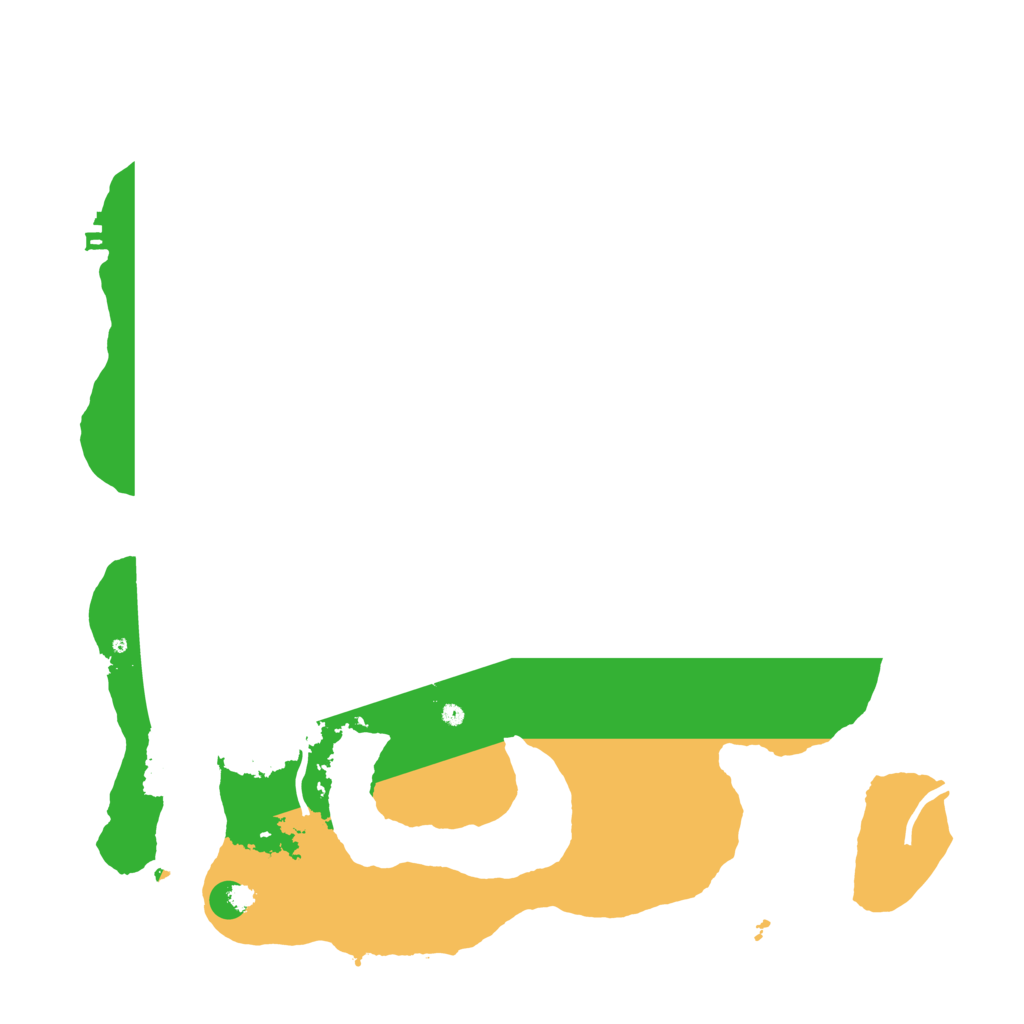 Biome Rust Map: Procedural Map, Size: 3500, Seed: 149224026