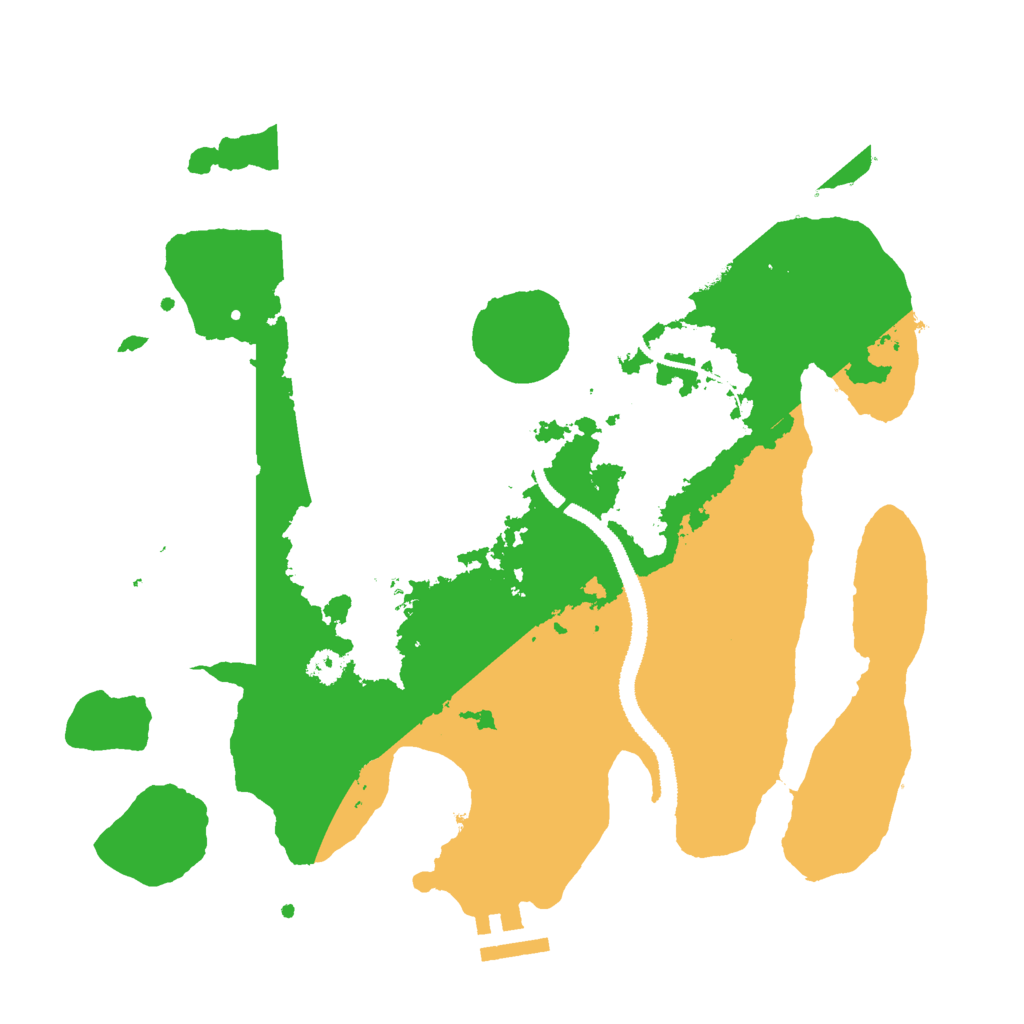 Biome Rust Map: Procedural Map, Size: 3000, Seed: 1856449085