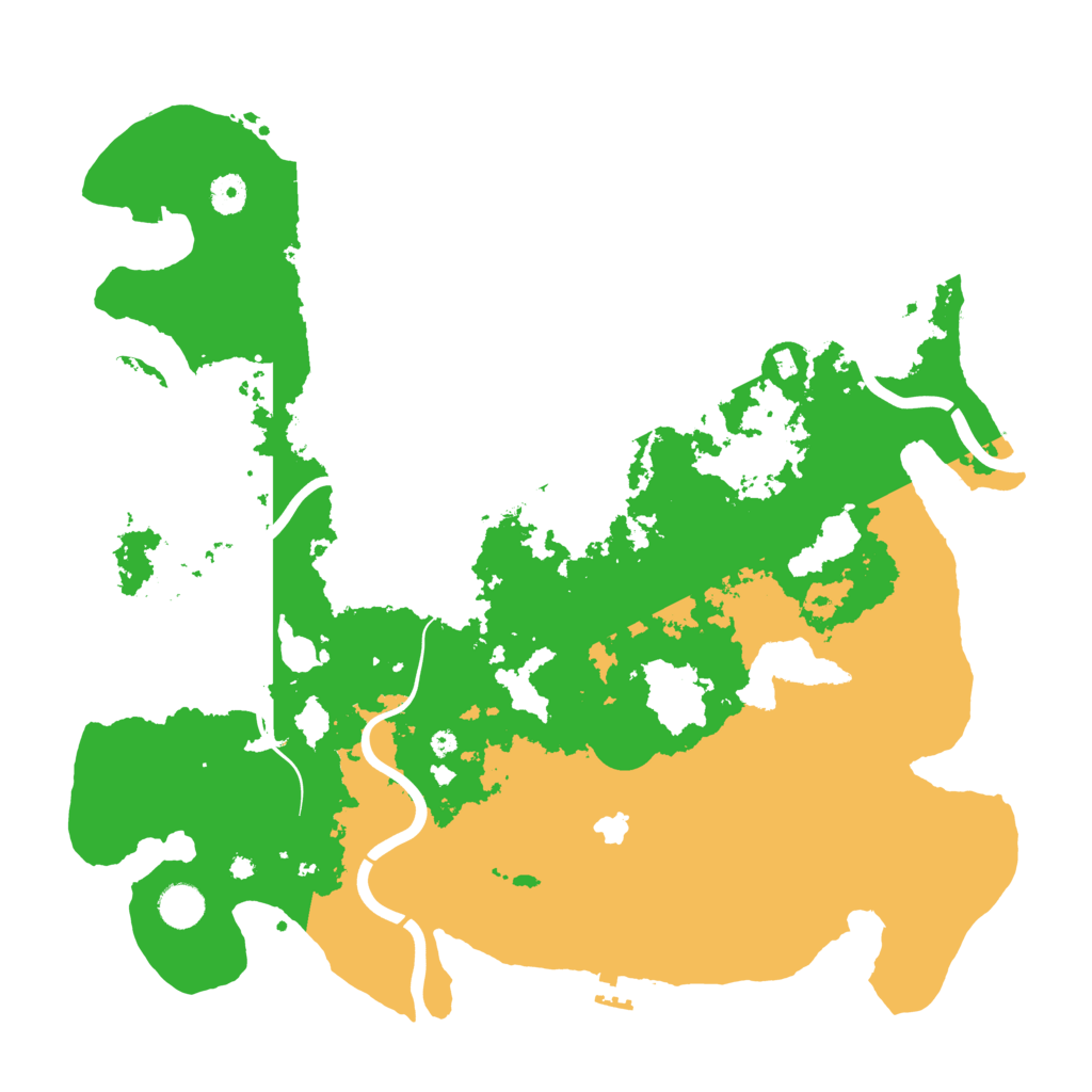 Biome Rust Map: Procedural Map, Size: 4250, Seed: 991234