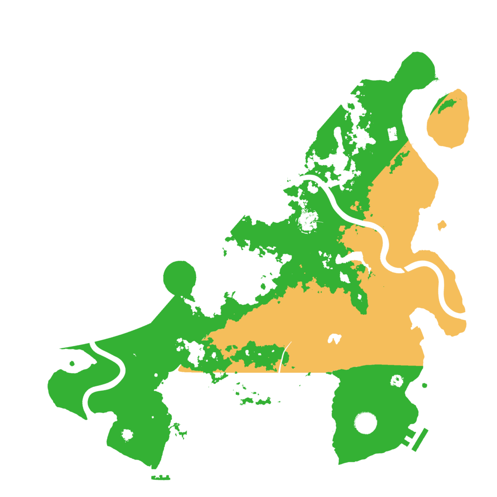 Biome Rust Map: Procedural Map, Size: 4000, Seed: 212131