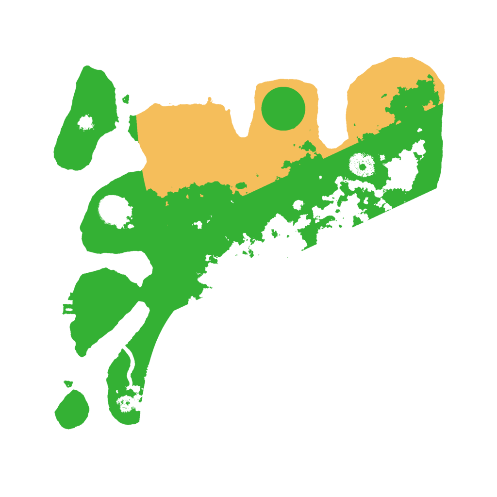 Biome Rust Map: Procedural Map, Size: 3000, Seed: 785322421