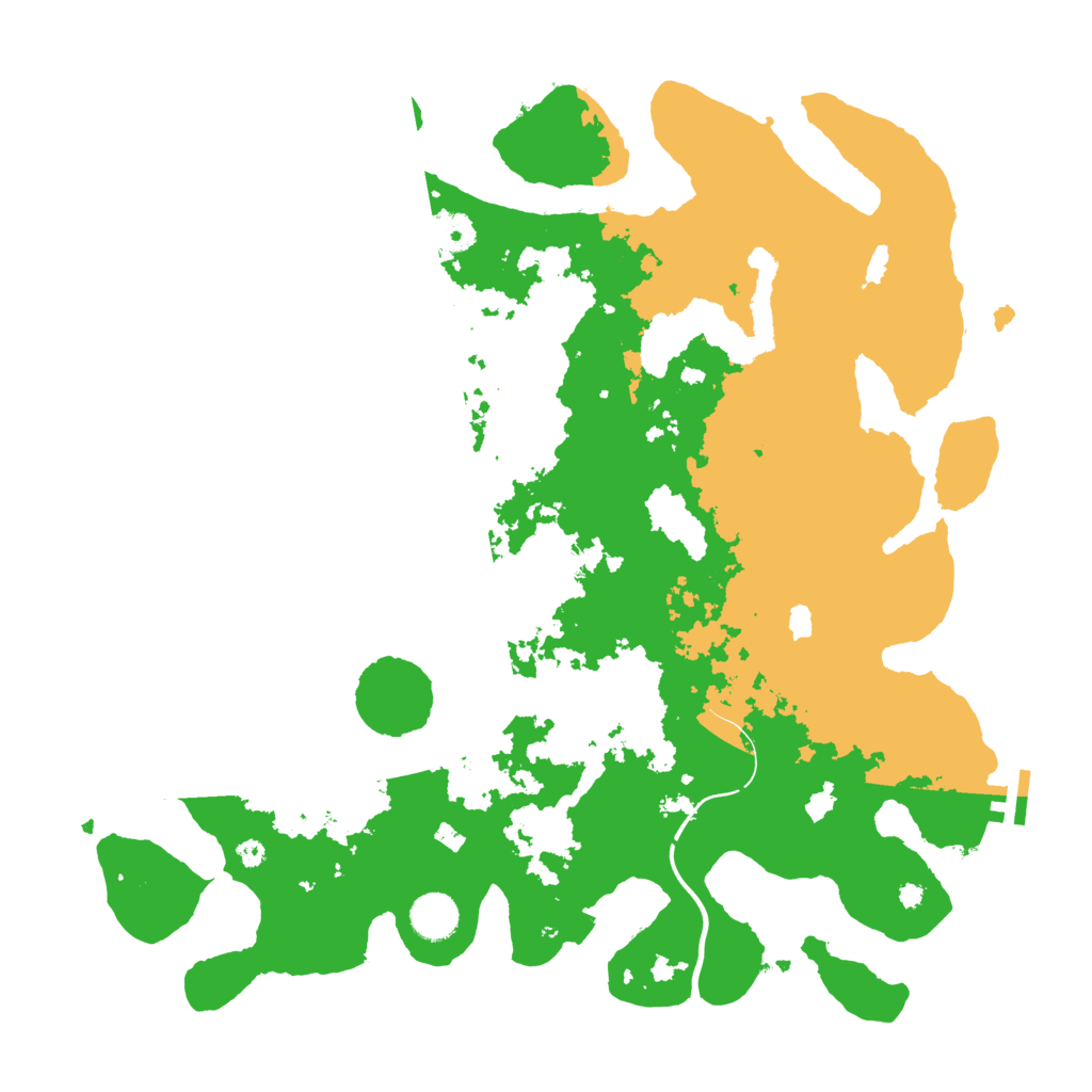 Biome Rust Map: Procedural Map, Size: 4000, Seed: 324285