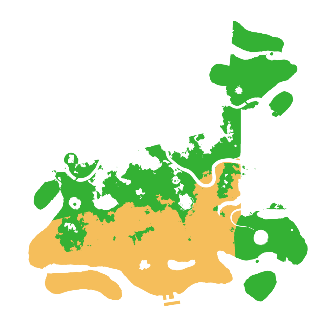 Biome Rust Map: Procedural Map, Size: 4000, Seed: 785934