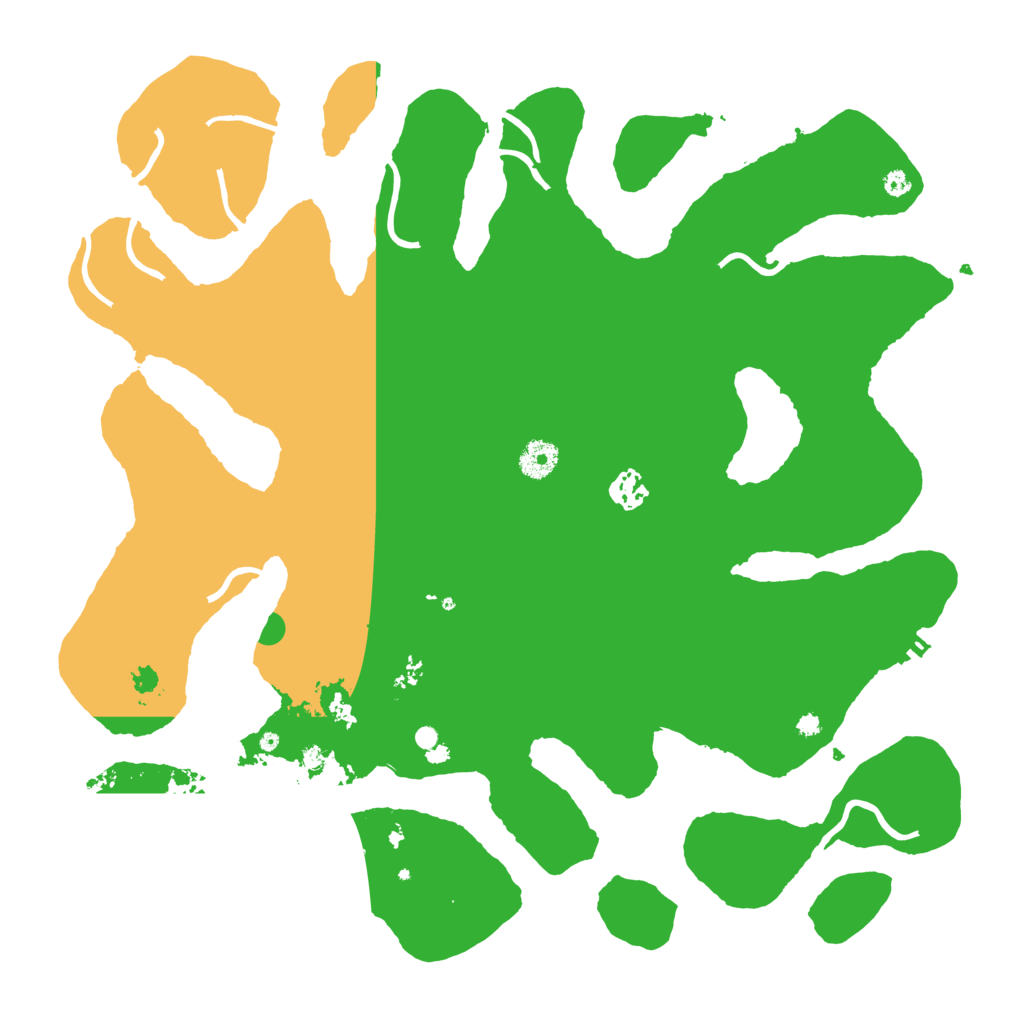 Biome Rust Map: Procedural Map, Size: 4000, Seed: 638716