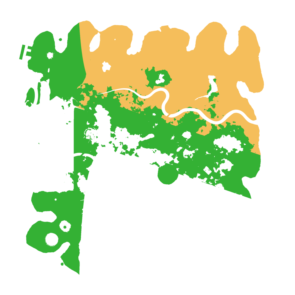 Biome Rust Map: Procedural Map, Size: 4000, Seed: 168199583