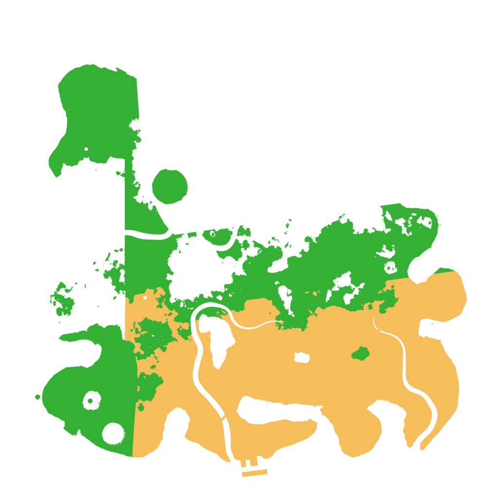 Biome Rust Map: Procedural Map, Size: 4000, Seed: 58